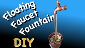 How to make a floating faucet fountain | diy project. Building A Floating Faucet Fountain Diy Youtube