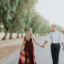 Gorgeous Burgundy Maxi Dress Bridal Engagement Engagement Picture Outfits Burgundy Maxi Dress Engagement Photo Outfits