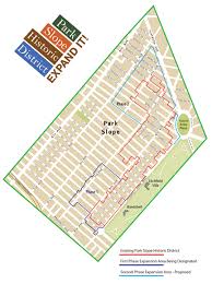 Park Slope Historic District Map Park Slope Civic Council