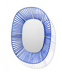 Ames Cesta Mirror Blue Made In Design Uk