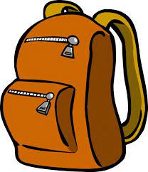 Hiking Backpack Clipart Free Clip Art Images 830x967 Jpg 830 967 Brown Backpacks School Bags Free Clip Art