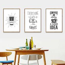 Check out our coffee themed decor selection for the very best in unique or custom, handmade pieces from our shops. Nordic Cafe Art Coffee Themed Posters Minimalist Black And White Canva Nordicwallart Com