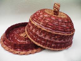 плетение из газет мастер класс елены тищенко пошагово для начинающих Pin En Fonas Videok