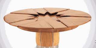 Ausziehbarer tisch im landhausstil holzdesign rapp geisingen. Der Innovative Ausziehbare Esstisch Fletcher Capstan Aus Massivholz Esstisch Rund Ausziehbar Esstisch Ausziehbar Runder Esstisch