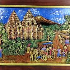 Sketsa secara umum dikenal sebagai bagan lukisan atau rencana lukisan yang akan dibuat. Lukisan Relief Lukisan 3d Lukisan Timbul Candi Prambanan 42x32cm Shopee Indonesia