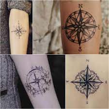Compass Tattoo Designs Popular Ideas For Compass Tattoos With Meaning Compass Rose Tattoo Compass Tattoo Vintage Compass Tattoo