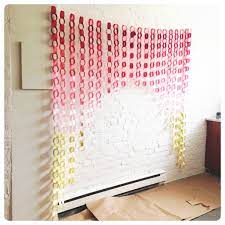 Ombre Paper Chain For Our Store Window Great Idea For A Wedding Backdrop Party Decor Or To Deco Paper Chains Paper Wedding Decorations Christmas Paper Chains