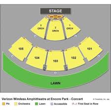 Verizon Wireless Amphitheatre Online Charts Collection