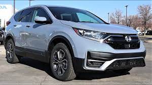 Touring shown in sonic gray pearl with honda genuine accessories. 2021 Honda Cr V Ex L Sonic Gray This Or The New Ford Bronco Sport Youtube