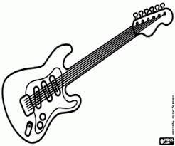 epingle par paulette closset sur deco mariage coloriage guitare electrique gratuit de thomas edison