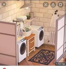 Laundry Room In 2020 Animal Crossing 3ds Animal Crossing Animal Crossing Guide