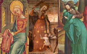 Knitting is the process of using two or more needles to loop yarn into a series of interconnected loops in order to create. 6 Lesser Known Depictions Of The Blessed Virgin Mary