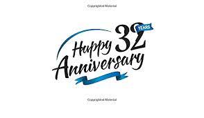 Find a classy new bronze lamp for his or her desk. Happy Anniversary 32 Years Gift For Birthdays Blue Swoosh Anniversary Journal Lined Notebook To Write In Amazon De Journals Centric Fremdsprachige Bucher