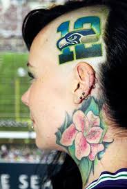 احلق شعرك واحصل على تذكرة مجانية لحضور المباراة احلى عالم Head Tattoos Girl Tattoos Tattoos