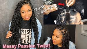 Experiment with types of braids and colors, and you will look super cool. How To Do Knotless Box Braids On 1 Short Hair Youtube
