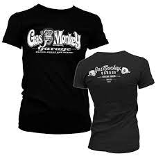Our garage shelving in fort myers is a system that allows you to utilize the space in your garage. Gas Monkey Garage Damen Tshirt Bar Knuckles Schwarz Attitude Deutsch