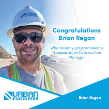 Big news! Brian Regan has been promoted to Transportation Construction  Manager! 🏗️ We're excited to see how Brian's expertise will shape our  projects and drive us forward. Congrats, Brian! 🎉 Interested in