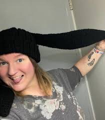 Made to Order: Crochet Bunny Ear Hat, Custom Color Bunny Ears Beanie