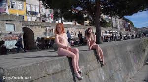 Jeny Smith and Vienna Love nude in public