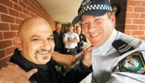 Bikers and police to spill blood