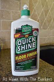 To make them shine, use a soft towel to dry the floor in a circular motion. How To Get Your Floors To Shine At Home With The Barkers Cleaning Wood Floors Cleaning Hacks Quick Shine Floor Finish