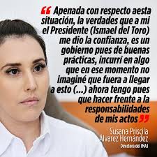 Por irse de vacaciones sin autorización, la directora del IMAJ, Susana Priscila  Álvarez Hernández, expresó que se siente apenada y enfrentará las  consecuencias de sus actos. https://t.co/v4eYS0FaOY