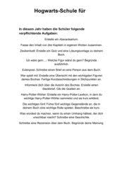 Entdecke rezepte, einrichtungsideen, stilinterpretationen und andere ideen zum ausprobieren. Deutsch Arbeitsmaterialien Harry Potter Joanne K Rowling 4teachers De