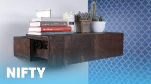 Hidden Compartment Floating Shelf Youtube Long Floating Shelves Floating Shelves Floating Shelves Diy