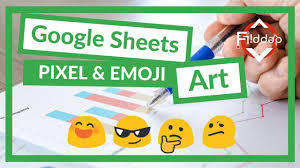 How To Make Pixel Art And Emoji Art In Google Sheets Youtube