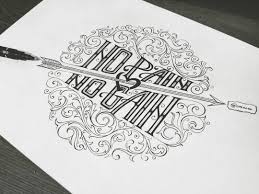 Ghim Tren Lettering Calligraphy