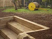 Repeat these steps until you have created a stepped retaining wall that meets your needs. How To Make A Set Of Retaining Garden Steps Buildeazy