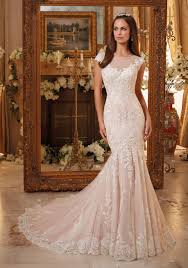 Morilee Vintage Embroidered Lace Mermaid Bridal Gown With Scalloped Hemline Mori Lee Wedding Dress Cap Sleeve Wedding Dress Mermaid Wedding Dress Cap Sleeves