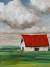 Watercolor Barn Clipart