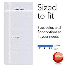 Resilia clear vinyl plastic floor runner protector for deep pile carpet non skid decorative pattern 27 inches wide x 6 feet long. Buy Resilia Deluxe Clear Vinyl Plastic Floor Runner Protector For Deep Pile Carpet Skid Resistant Textured Pattern 36 Inches Wide X 6 Feet Long Online In Indonesia B07wc5mhdn