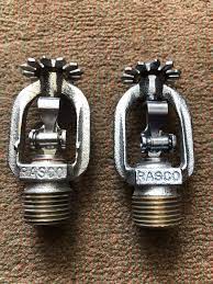 RASCO Fire Sprinkler Head (Set of 2) SSPD 165 degree F/74 degrees C, G 7/16  | eBay