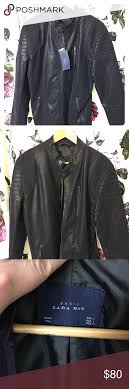 Zara Man Biker Jacket Zara Man Mens Leather Coats Biker Jacket