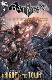The culprit seems to be harley quinn, having escaped custody and undergone extreme mental stress following her recent loss. Batman Arkham City 4 Of 5 Comics By Comixology