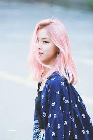 Ryujin Pics On Twitter Itzy Ryujin Pink Hair Pink Hair