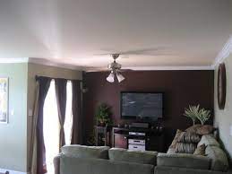 Pin By Bonnie Eaton On Things I D Like To Do At Our Home Accent Walls In Living Room Living Room Colors Brown Living Room