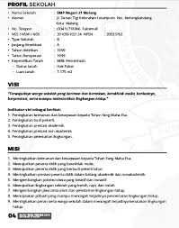 Karena mereka yang mengalami proses belajar di sekolah tersebut. Smpn21 Malang Tata Tertib Siswa