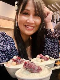 Shaved Ice with Three-color beans