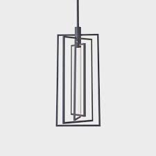 Radium Vrp29204bl Integrated Led Rectangular Rotating Pendant Light Fixture Shop Vonn Com