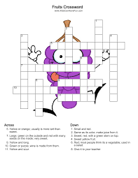 Maybe you would like to learn more about one of these? Fruits Crossword Puzzle Http Www Kidscanhavefun Com Crosswords Htm Fruit Crossword Puzzle Word Puzzles For Kids Puzzles For Kids Crossword