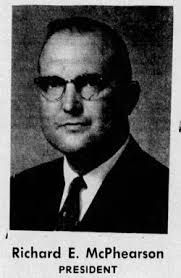 Richard Edwin “Dick” McPhearson Sr. (1929-1969)