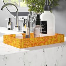 My number one biggest tip is to have a basket of toilet paper well stocked on the back of the toilet so that it's easily accessible for anyone. Brayden Studio Harley Bathroom Accessory Tray Wayfair