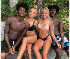 Black Student Athletes Run Train on Teen Track Star & Her Twin Sister Right  on the Front Lawn - Porn GIF