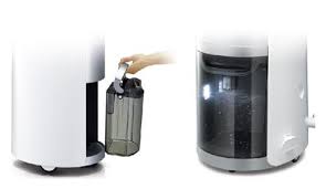 第9 易取放的单手水箱 内设led提示灯 water tank industrial design air purifier
