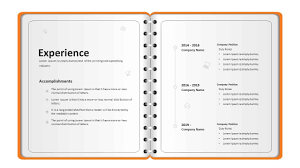 Zane corporate free powerpoint template. Personal Profile Powerpoint Template Notebook Slidebazaar