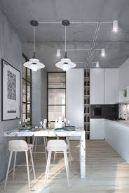 3 Inspiring Homes With Concrete Ceilings And Wood Floors Concrete Interiors Small Kitchen Makeovers Interior
