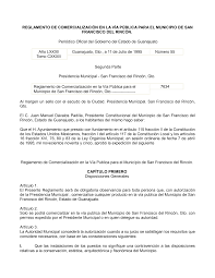 Http Www Sanfrancisco Gob Mx Transp Normatividad Municipal Comercializacionviapublica Pdf
